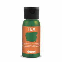 Peinture Darwi Tex 50ml Vert mousse